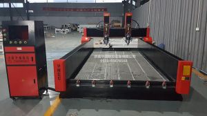 哈尔滨松北区HW-1825双头重型浮雕石材雕刻机